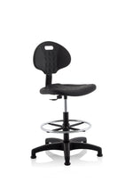 Malaga Polyurethane Medium Back Hi Rise Draughtsman Task Operator Office Chair - Rogey