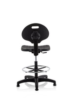 Malaga Polyurethane Medium Back Hi Rise Draughtsman Task Operator Office Chair - Rogey