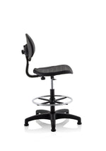 Malaga Polyurethane Medium Back Hi Rise Draughtsman Task Operator Office Chair - Rogey