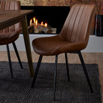 Malmo Tan Dining Chair - Rogey