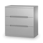 Manhattan 3 Drawer Chest - Grey - Rogey