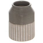 Mason Collection Grey Ceramic Olpe Vase - Rogey