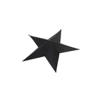 Matt Black Convexed Large Star - Rogey