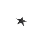 Matt Black Convexed Star - Rogey