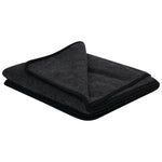 Merino Wool Blanket 130x170 - Black - Rogey