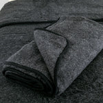 Merino Wool Blanket - 130x170 Grey - Rogey