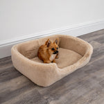 Merino Wool Pet Bed - cappucino - 60 x 40cm - Rogey