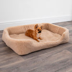 Merino Wool Pet Bed - cappucino - 60 x 90cm - Rogey