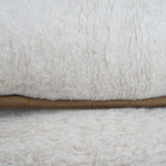 Merino Wool Pet Bed - cappucino - 60 x 90cm - Rogey