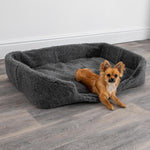 Merino Wool Pet Bed - grey - 60 x 90cm - Rogey