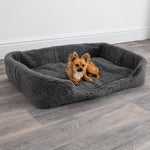 Merino Wool Pet Bed - grey - 60 x 90cm - Rogey