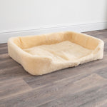 Merino Wool Pet Bed - natural (white) - 60 x 90cm - Rogey