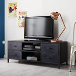 Metalica Iron Tv Cabinet - Rogey