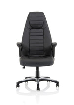 Metropolis High Back Black Leather Executive Office Chair - Rogey