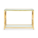 Miami Console Table - Gold - Rogey