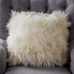 Natural Sheepskin Cushion - Rogey