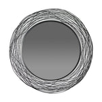 Nest Effect Metal Round Mirror - Rogey