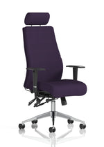 Onyx High Back Ergonomic Posture Chair with Height Adjustable Arms - Rogey