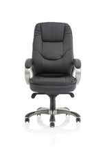 Oscar High Back Black Executive Office Chair with Arms - Rogey