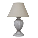 Otem Urn Table Lamp With Linen Shade - Rogey