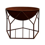 Outdoor Buckingham Fire Pit Rust H51Cm W70Cm - Rogey