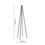 Outdoor Climber Tripod Zinc H120cm W30cm - Rogey