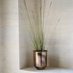 Outdoor Hampton Copper Metal Planter H25Cm W21.5Cm - Rogey