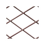 Outdoor Linear Trellis Bronze H100cm W48cm - Rogey