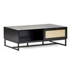 Padstow Coffee Table - Black - Rogey