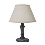 Palmyra Column Table Tamp With Linen Shade - Rogey