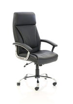 Penza High Back Executive Leather Office Chair with Arms - Rogey