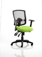 Portland III High Mesh Back Task Operator Office Chair with Arms - Rogey