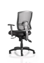 Portland III High Mesh Back Task Operator Office Chair with Arms - Rogey