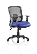 Portland Medium Mesh Back Task Operator Office Chair with Arms - Rogey