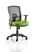 Portland Medium Mesh Back Task Operator Office Chair with Arms - Rogey