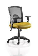 Portland Medium Mesh Back Task Operator Office Chair with Arms - Rogey