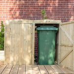 Premium Pressure Treated Double Bin Store - Rogey