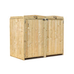 Premium Pressure Treated Double Bin Store - Rogey