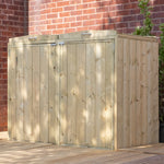 Premium Pressure Treated Double Bin Store - Rogey