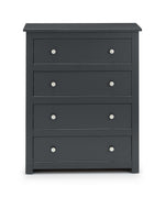 Radley 4 Drawer Chest - Anthracite - Rogey