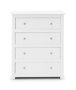 Radley 4 Drawer Chest - Surf White - Rogey