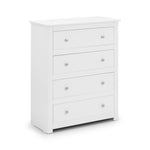 Radley 4 Drawer Chest - Surf White - Rogey