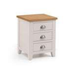 Richmond 3 Drawer Bedside - Rogey