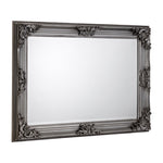 Rococo Pewter Wall Mirror - Rogey