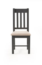 Set Of 2 Bordeaux Dining Chairs Dark Grey - Rogey