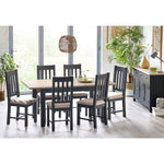 Set Of 2 Bordeaux Dining Chairs Dark Grey - Rogey