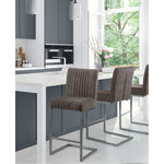 Set Of 2 Brooklyn Barstools - Charcoal Grey - Rogey