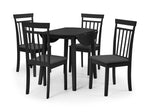 Set Of 2 Coast Black Dining Chairs - Rogey