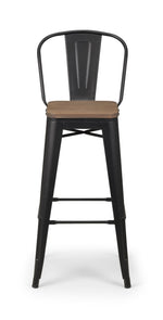 Set Of 2 Grafton Metal Bar Stools - Rogey