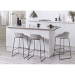 Set Of 2 Rocco Stools - Light Grey - Rogey